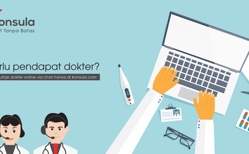 Konsula Chat mungkinkan masyarakat berkonsultasi non-diagnostik dengan dokter / Konsula