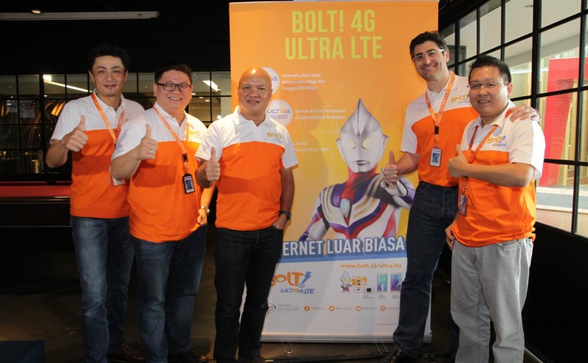 BOLT! optimis tetap menjadi yang terdepan di tahun 2016 dengan 4G Ultra LTE / Bolt!