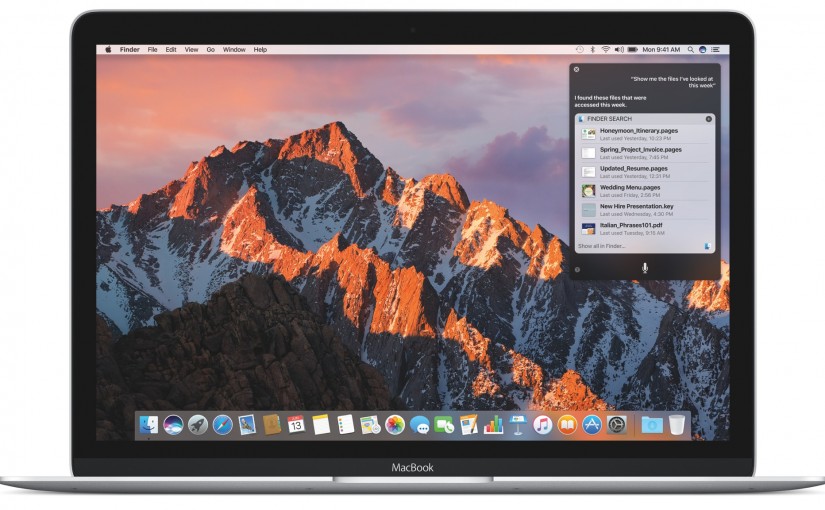 Siri Hadir di Perangkat Mac lewat macOS Sierra