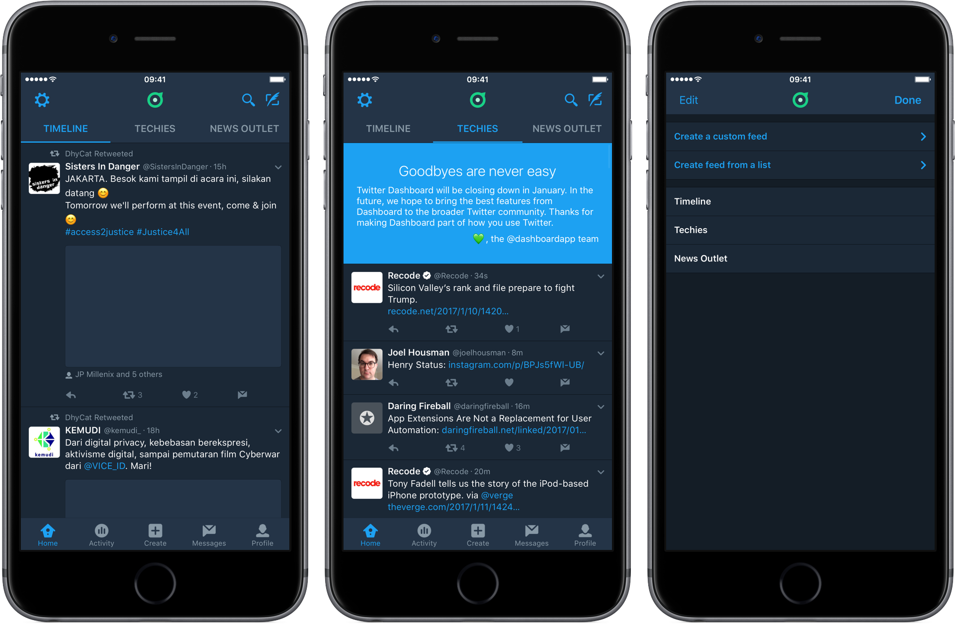 Twitter akan tutup layanan dan aplikasi Dashboard