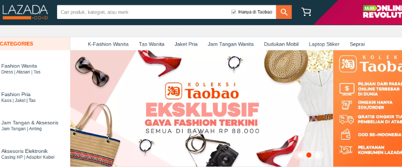 Rencana dan fokus Lazada Indonesia untuk produk asal Tiongkok, Taobao / Lazada