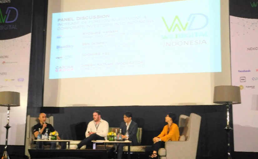 Perwakilan VC asing saat sesi diskusi acara Wild Digital Indonesia / DailySocial