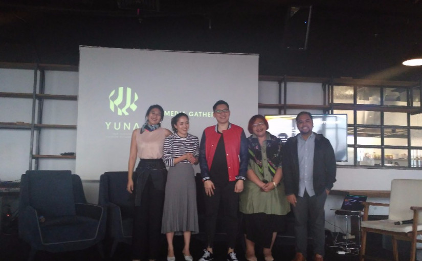 CEO Yuna & Co Winzendy Tedja saat acara peluncuran Yuna / DailySocial