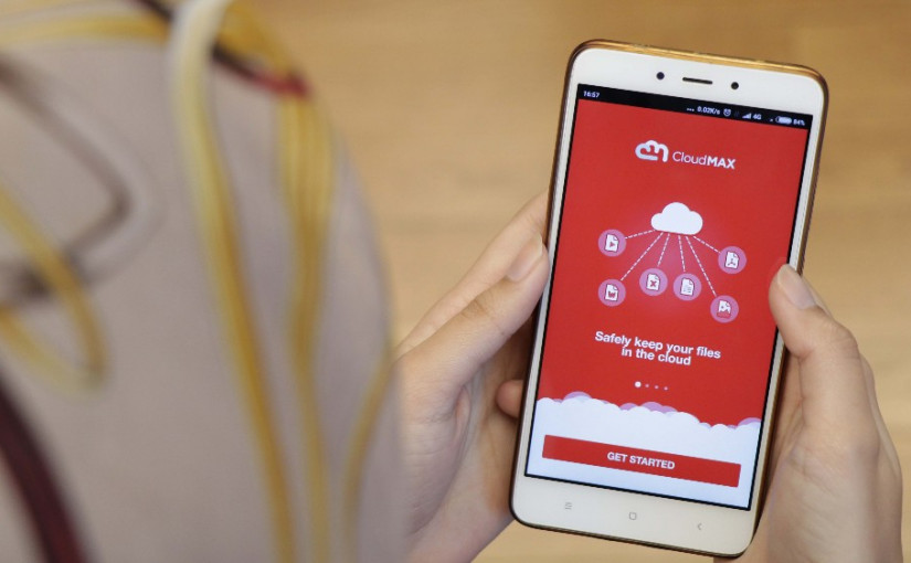CloudMAX, layanan penyimpanan dokumen dan media berbasis cloud dari Telkomsel / Telkomsel