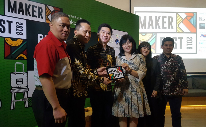 Peresmian program Maker Fest 2018 hasil kolaborasi pemerintah dan pelaku industri kreatif di Jakarta / DailySocial