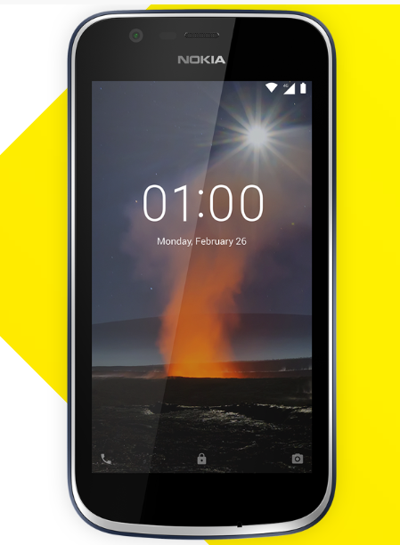 Smartphone Android Go Nokia 1