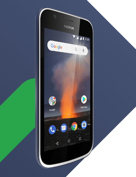 Smartphone Android Go Nokia 1