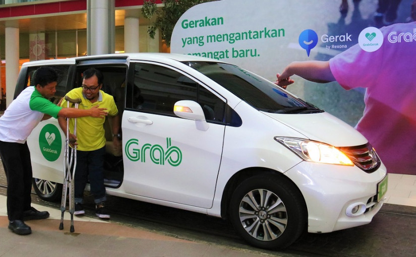 Grab ujicoba GrabGerak layanan untuk penyandang disabilitas