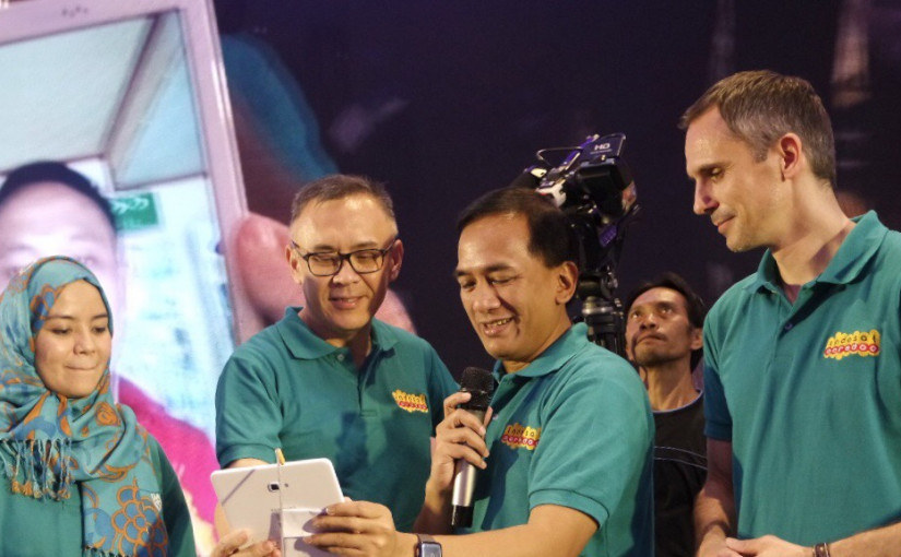 President Director dan CEO Indosat Ooredoo Joy Wahjudi bersama jajaran manajemen / Indosat Ooredoo