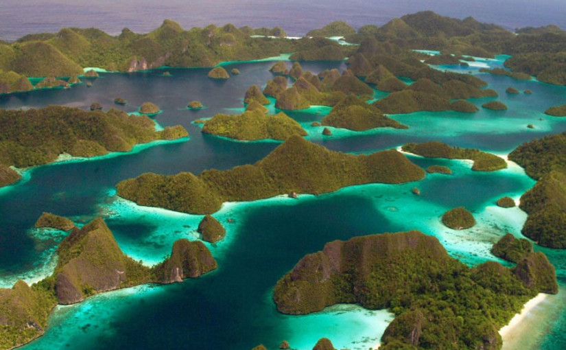 Wayag islands at Raja Ampat