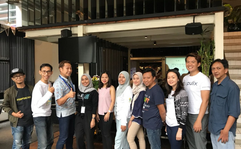 GnB team dan 7 Startup program akselerator batch keempat / GnB Accelerator