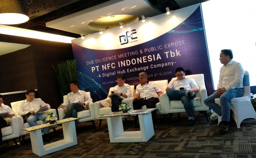 Paparan publik NFC Indonesia turut dihadiri komisaris, direksi, dan perwakilan dari sekuritas / DailySocial