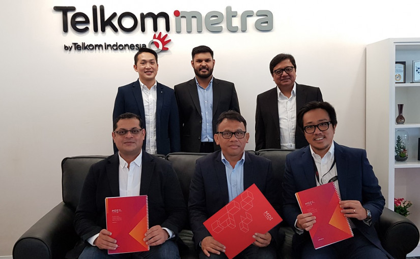 Leaders of Telkom, MDI Ventures, and Anchanto / MDI Ventures