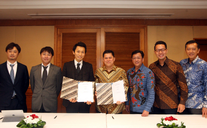 Penandatangan MoU antara First Media - SoftBank Corp. / First Media