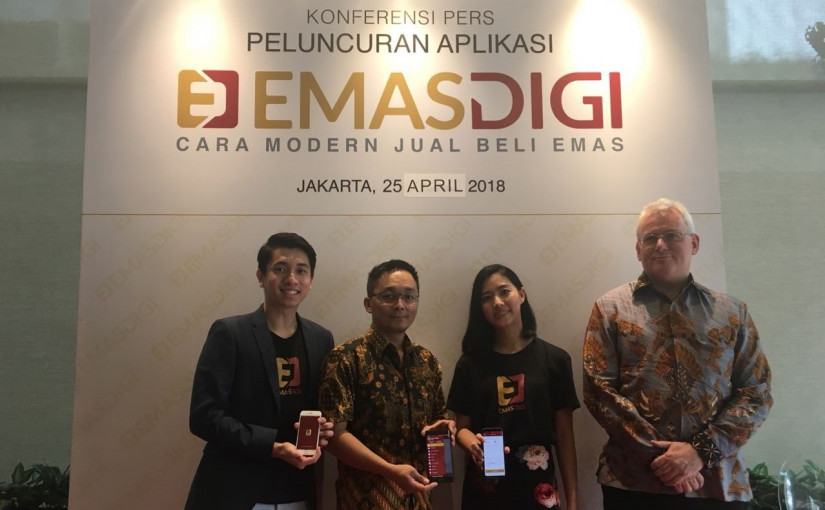 Saat acara peluncuran EmasDigi di Jakarta / EmasDigi