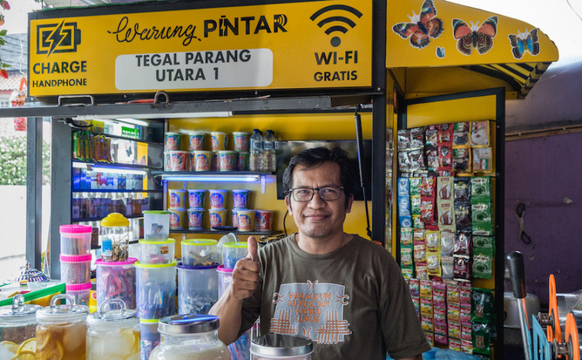 Contoh Penerapan Warung Pintar