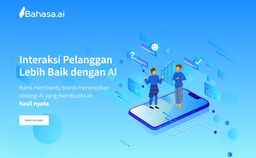 Bahasa.ai focused on developing NLP/NLU for Bahasa Indonesia