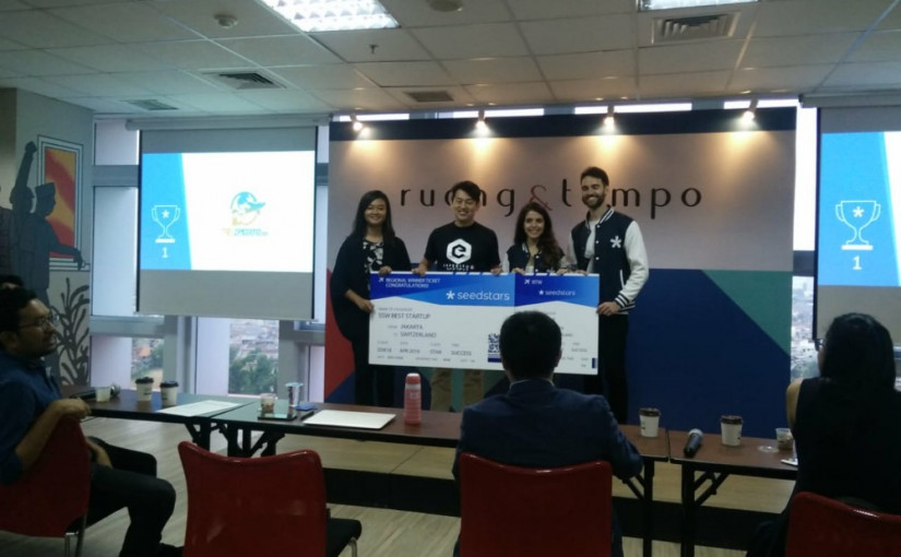 Pemenang Seedstars Jakarta 2018, Expedito, masuk ke tahap final di Swiss dan berpeluang mendapatkan dana sebesar $1 juta