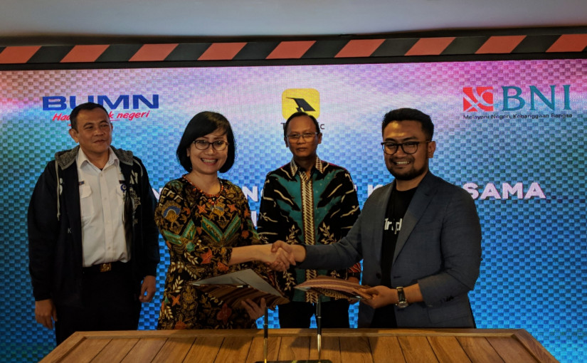 Startup penyedia layanan jasa titip Triplogic terhubung dengan ekosistem BNI untuk pembayaran digital e-wallet Yap!, perluasan agen 46 BNI dan penyaluran KUR