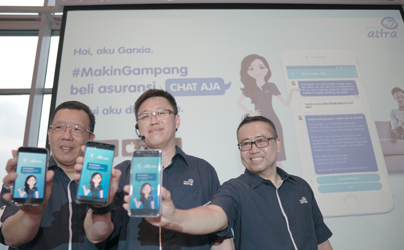 Asuransi Astra perkenalkan chatbot Garxia (Garda Experience Intelligent Assistant) di aplikasi Otocare, mempermudah pembelian asuransi kendaraan