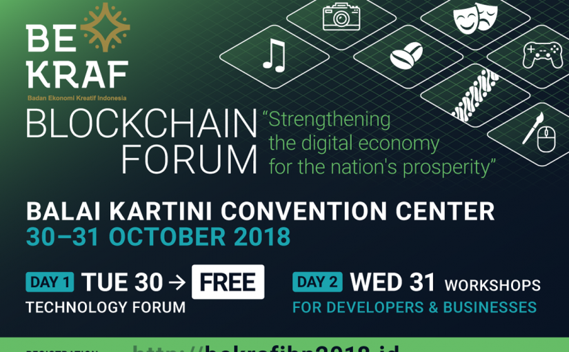 Bekraf Blockchain Forum 2018