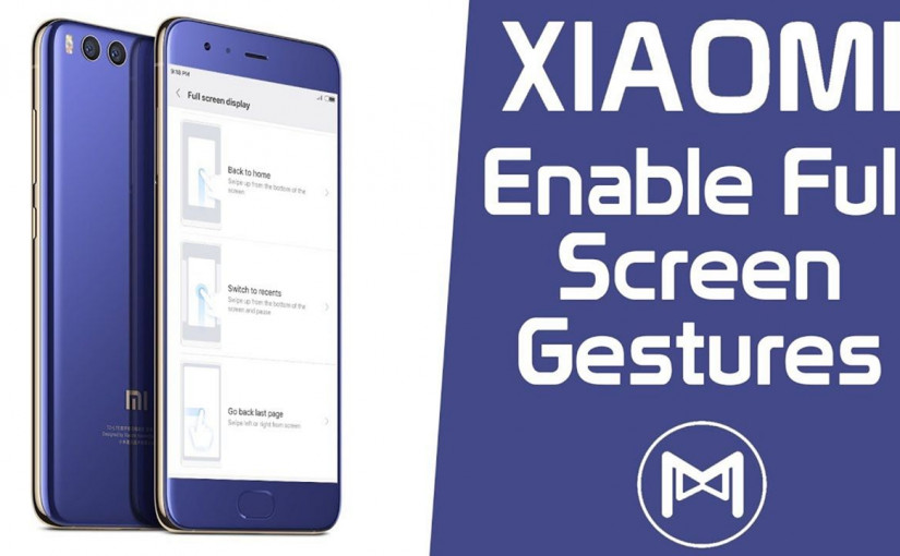 Full Screen Navigation Xiaomi