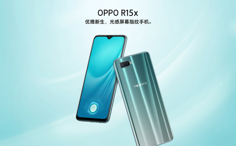 Oppo R15X Resmi