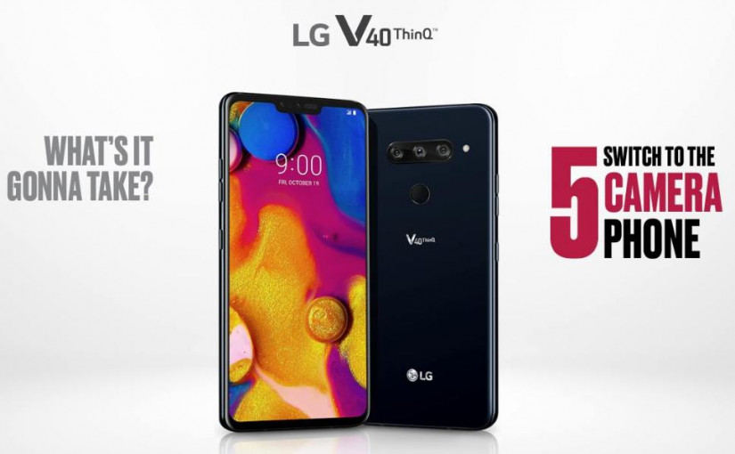 LG V40 ThinQ Resmi