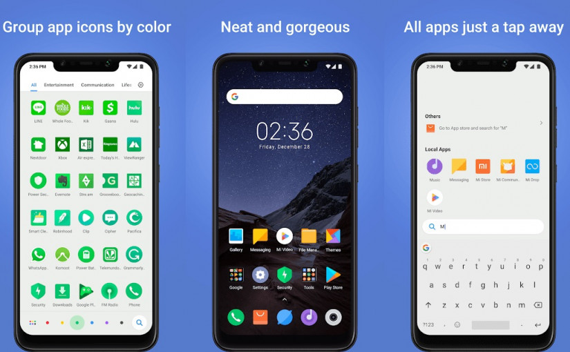 Poco Launcher Interface