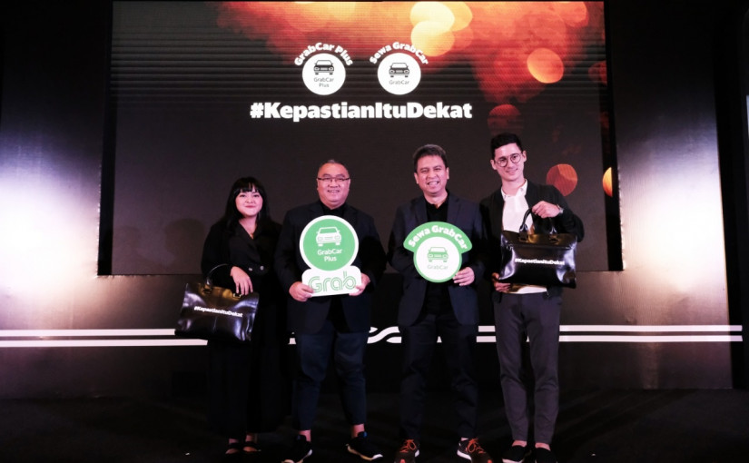 Layanan baru GrabCar Plus dan Sewa GrabCar menargetkan kaum profesional, menyediakan pilihan mitra pengemudi rating bintang lima