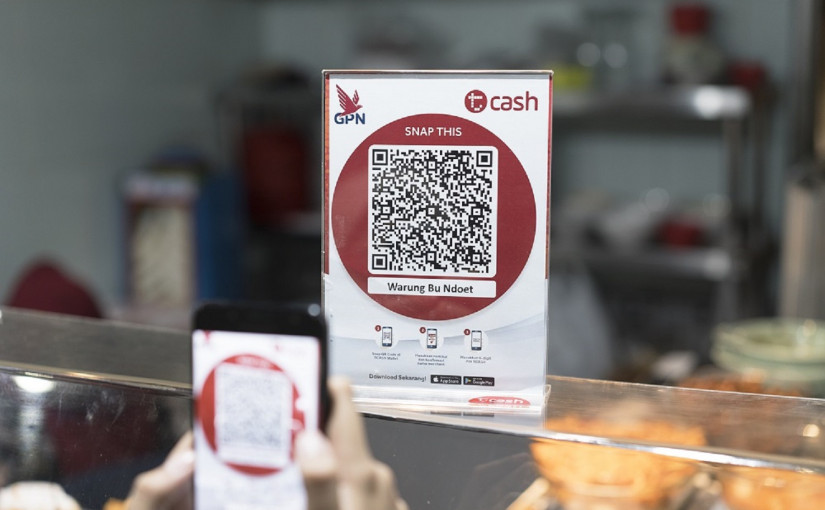 TCASH melakukan uji coba penggunaan Kode QR terstandar untuk pembayaran mulai bulan Oktober 2018