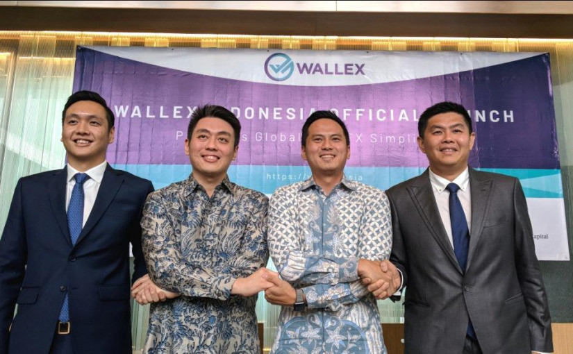 Wallex's online remittance platform officially launched in Indonesia after the final round of funding, including from CCV and Indonusa Dwitama