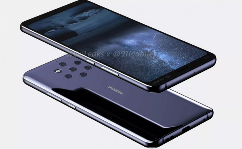 Bocoran Render Nokia 9 PureView