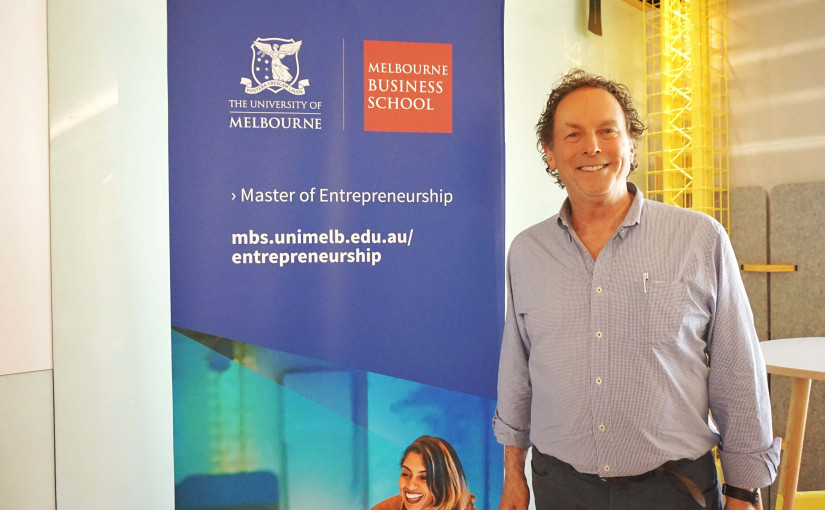 Untuk mengatasi isu kewirausahaan di Australia, Universitas Melbourne menciptakan program Master of Entrepreneurship