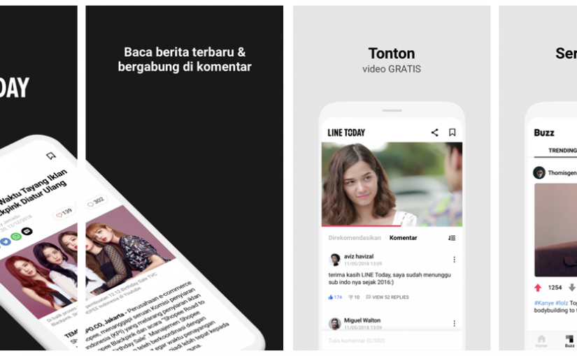 Line merilis aplikasi khusus untuk Line Today yang dikembangkan oleh tim Line Indonesia khusus untuk pasar Indonesia