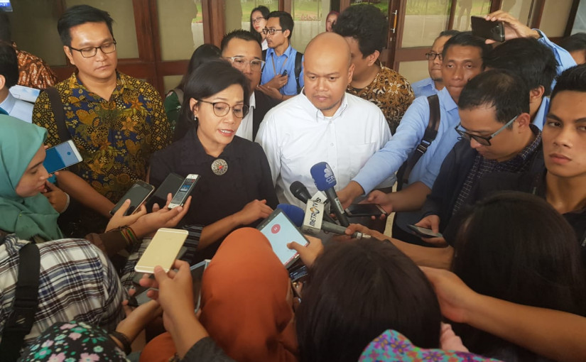 Sri Mulyani after meeting with IDEA parties