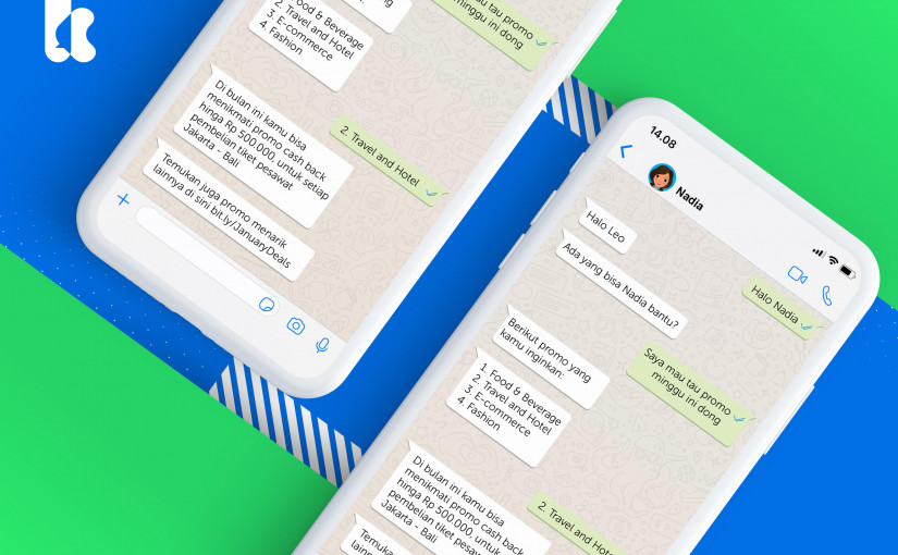 Kata.ai tawarkan solusi layanan pelanggan berbasis chatbot yang menggunakan WhatsApp Business API