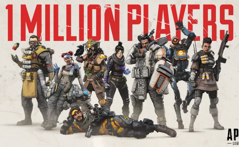 Apex Legends 1 Million Players