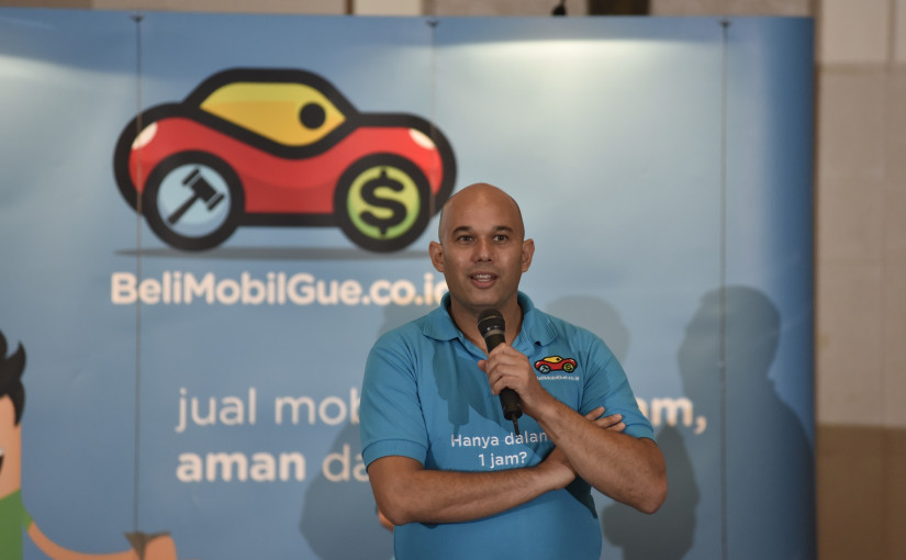 BeliMobilGue's CEO, Rolf Xander Monteiro / BeliMobilGue