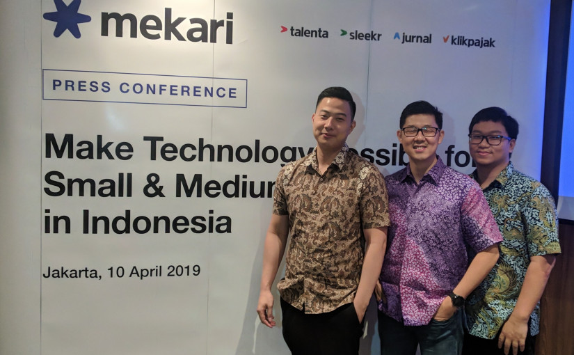 Sleekr, startup SaaS untuk solusi HR berbasis cloud, mengumumkan nama baru Mekari yang merupakan hasil konsolidasi dengan Talenta, Jurnal, dan Klikpajak