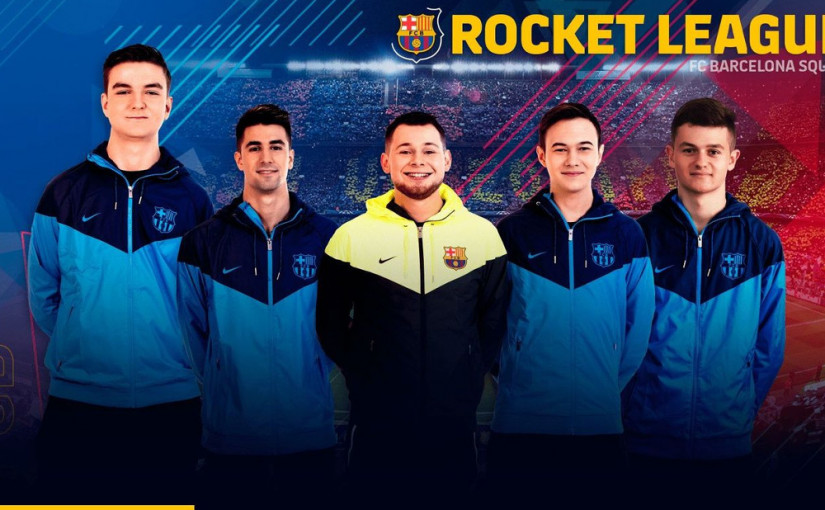 Rocket League FC Barcelona Squad