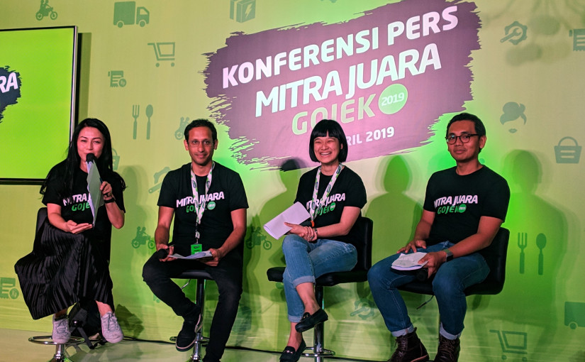 GTV Gojek naik 13,5 kali lipat dari 2016 ke 2018, senilai 127 triliun Rupiah di 2018 dan total volume dua miliar transaksi setahun