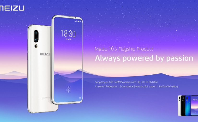 Smartphone Meizu 16s Resmi