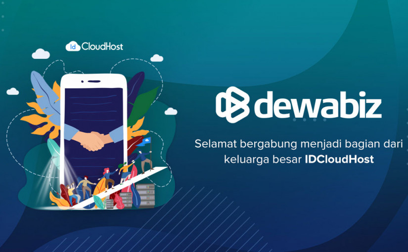 IDCloudHost Akuisisi Dewabiz