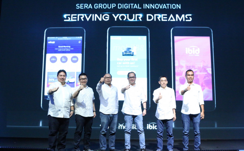 Aplikasi-aplikasi yang diluncurkan Sera Group merupakan bentuk digitalisasi layanan yang sudah ada