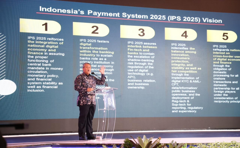 Bank Indonesia meresmikan QR Code Indonesia Standard (QRIS) sebagai langkah awal transformasi digital di Sistem Pembayaran Indonesia (SPI)