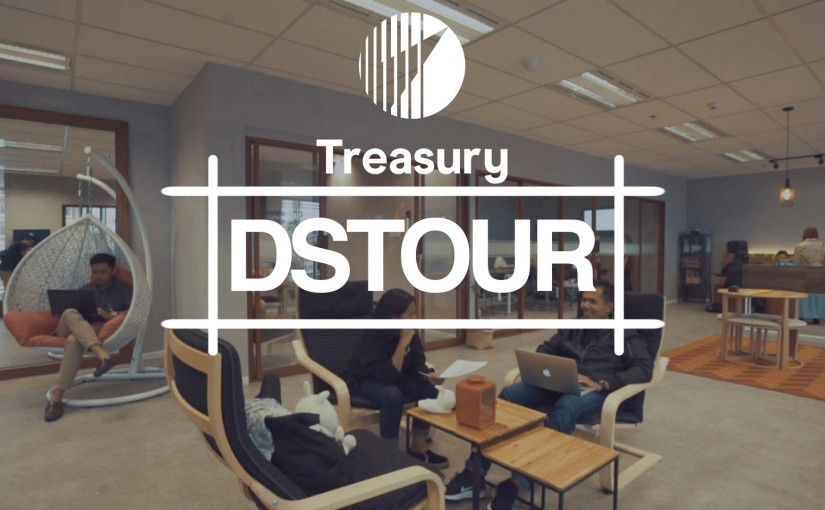 Di DStour kali ini, DailySocial berkunjung ke kantor Treasury. Luasannnya terbatas, tapi tetap bisa dimanfaatkan untuk kegiatan produktif dan bersantai