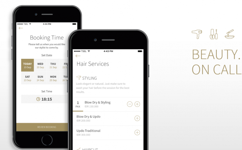 Layanan Kecantikan Online Salon by Houzcall