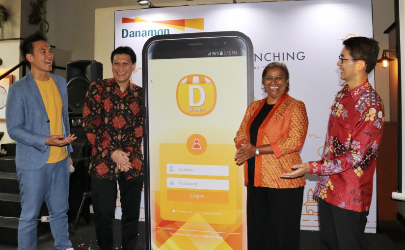 Bank Danamon meresmikan aplikasi D-BisMart, khusus menyasar pelaku bisnis dan komunitas supply chain dalam bertransaksi jual beli secara online