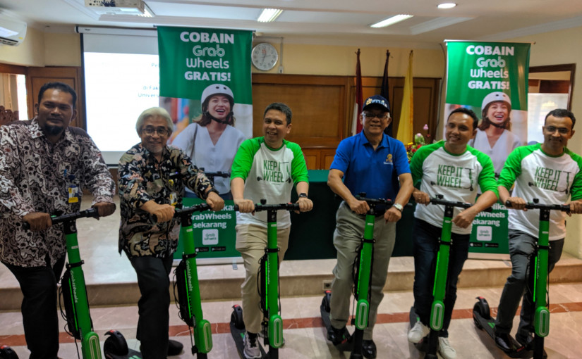 Grab memperluas layanan skuter elektrik GrabWheels di Fakultas Teknik Universitas Indonesia, setelah pertama kali hadir di The Breeze BSD